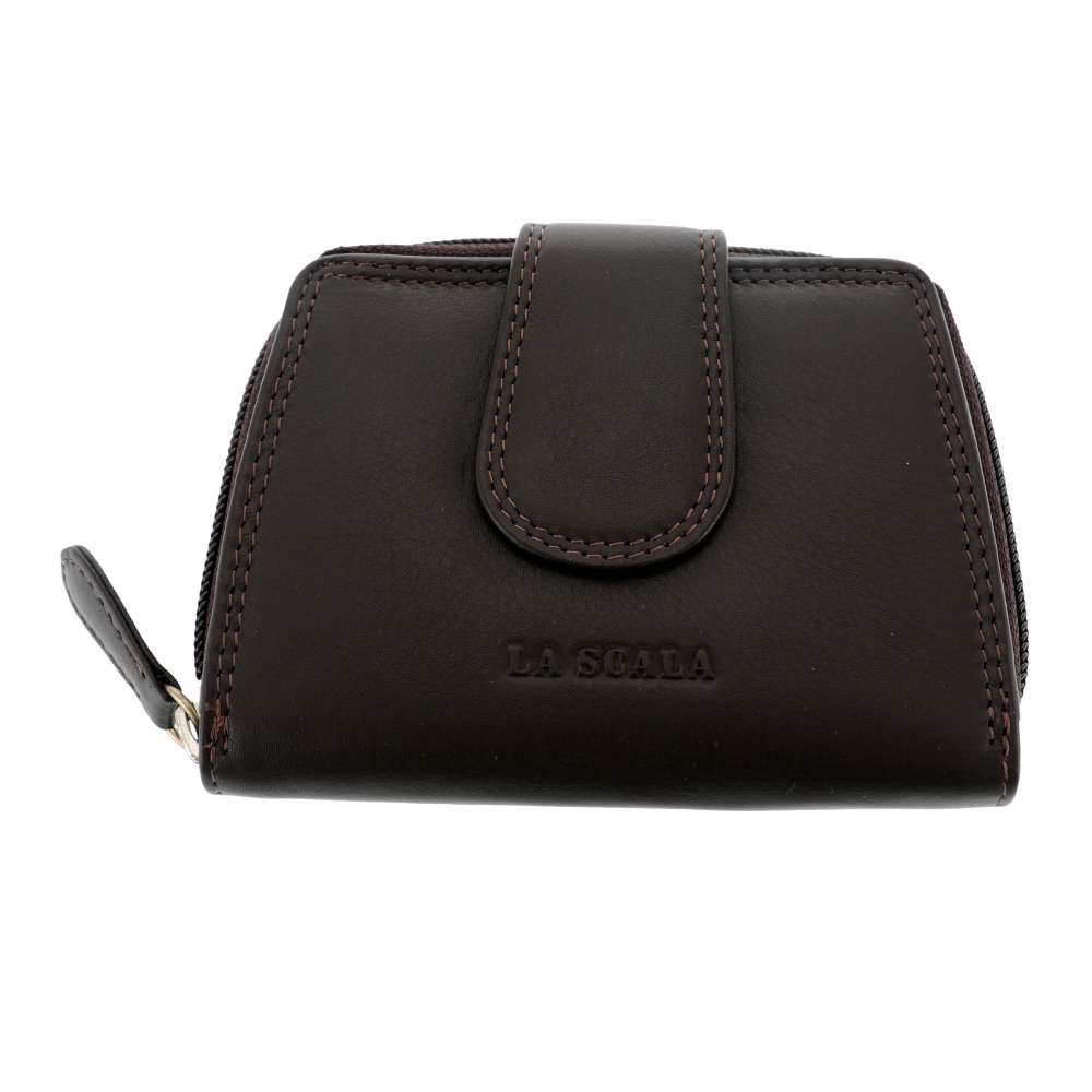 Portofel de Dama La Scala Maro 12 cm