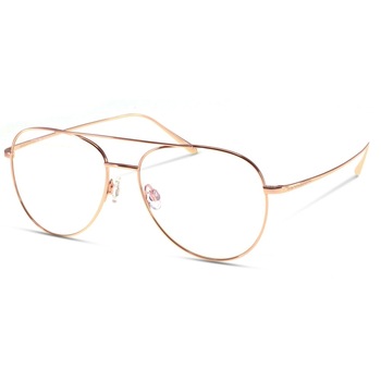 Rame ochelari de vedere, de dama, ROST 049 C02 56 Titan, Auriu Rame ochelari de vedere, de dama, ROST 049 C02 56 Titan, Auriu