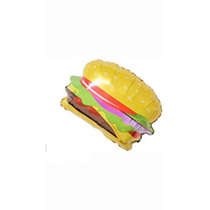 Hamburger fólia lufi, 45 cm