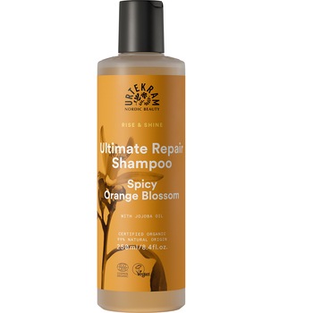 Sampon pentru par deteriorat si uscat Rise & Shine portocale aromate 250 ml Urtekram Sampon pentru par deteriorat si uscat Rise & Shine portocale aromate 250 ml Urtekram