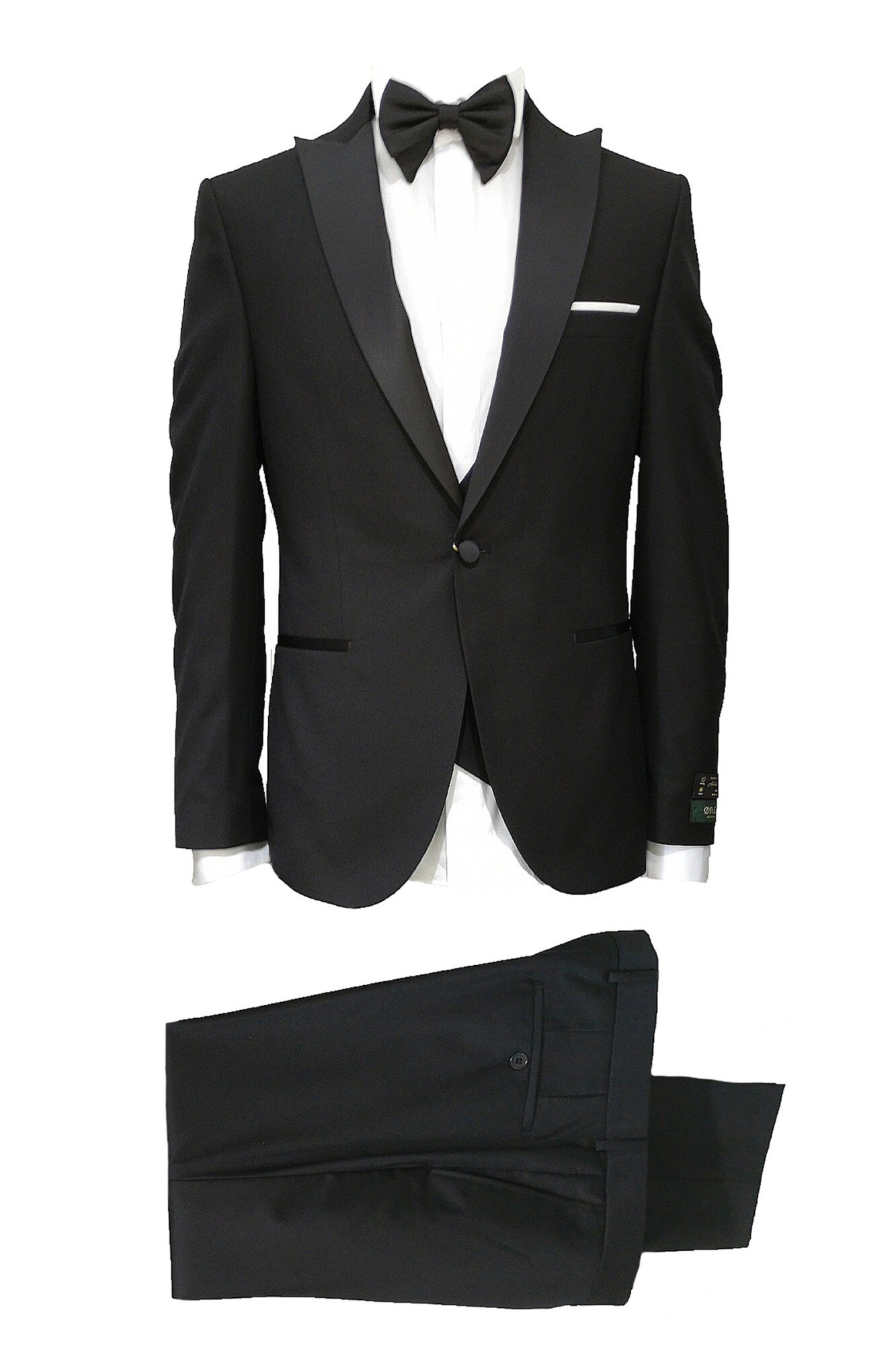 Costum negru ceremonie Morris