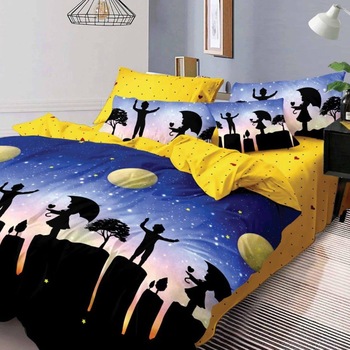 Set complet de pat dublu, 7 piese, 220 x 230 cm, Pucioasa, PELVO 467 Set complet de pat dublu, 7 piese, 220 x 230 cm, Pucioasa, PELVO 467