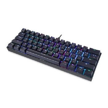 Tastatura de gaming, Motospeed, CK61, Iluminare RGB, Neagra, Anti-Ghosting, 289,8 x 99,7 x 40,21 mm Tastatura de gaming, Motospeed, CK61, Iluminare RGB, Neagra, Anti-Ghosting, 289,8 x 99,7 x 40,21 mm