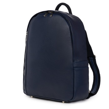 Rucsac din piele naturala Nicolas, bleumarin Rucsac din piele naturala Nicolas, bleumarin