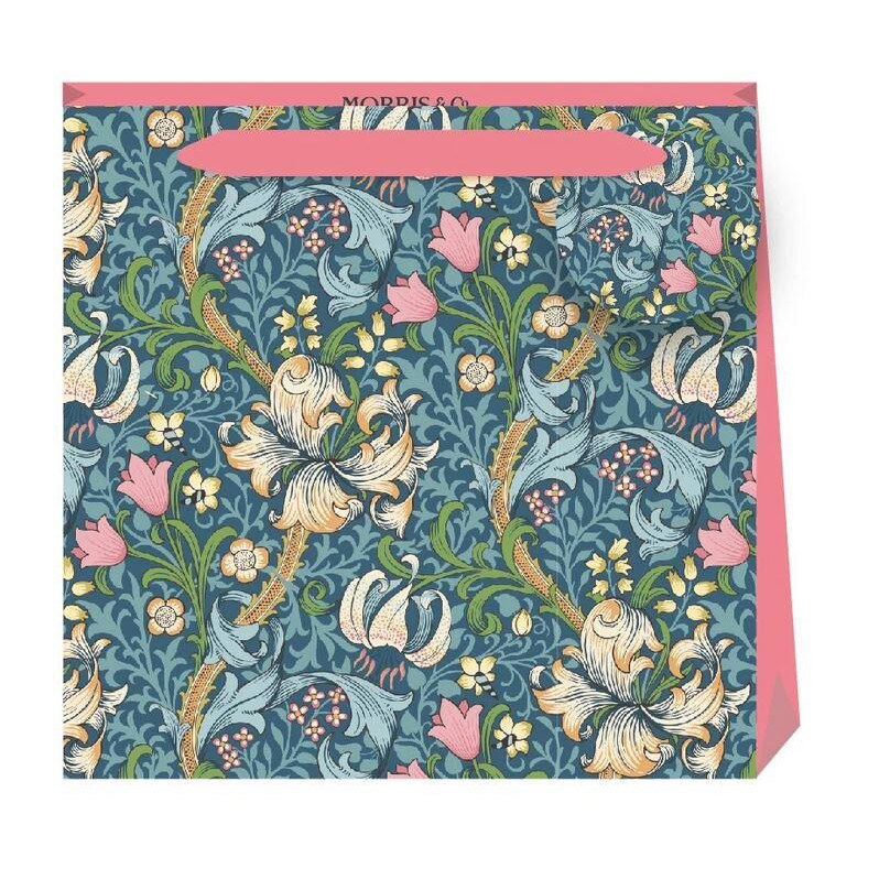 Punga de cadou - Small - Golder Lily, Cu model