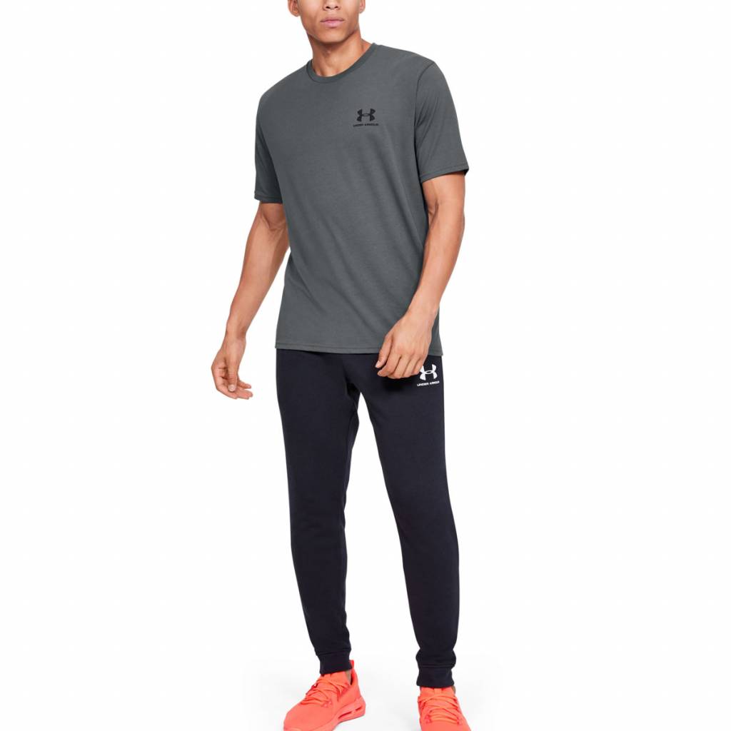Tricou Under Armour Sportstyle, Bumbac, Gri, L