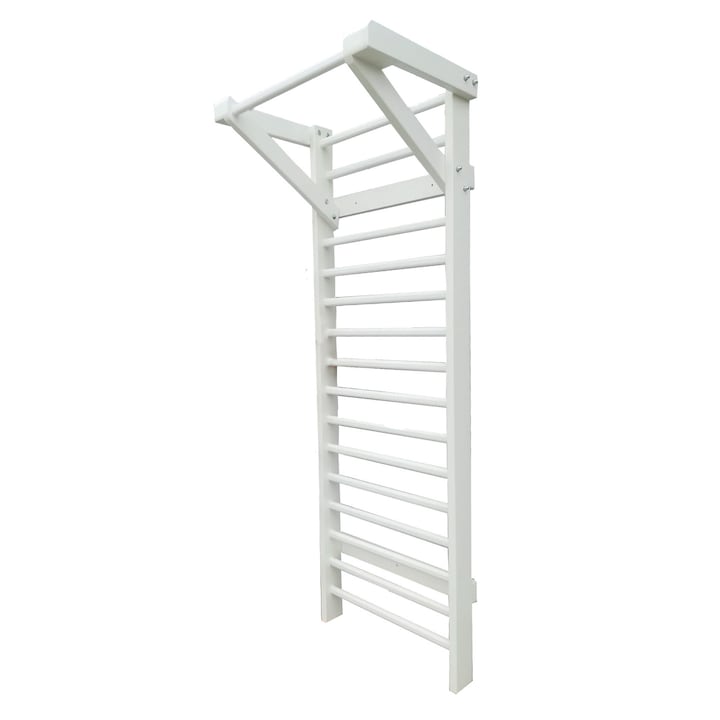 Spalier Gimnastica Multifunctional, 230x80 cm, M7030C, alb, 15 bare