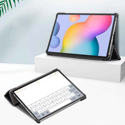 Husa Book Cover compatibila cu Samsung Galaxy Tab S7/S8 11inch, Roz Auriu , TELGORBCS