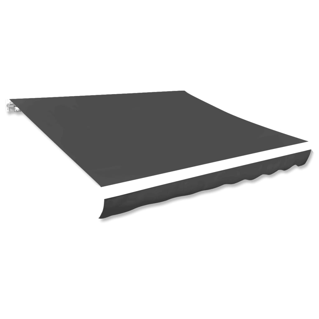 Panza de copertina vidaXL, Tesatura, 500 x 300 cm, Gri