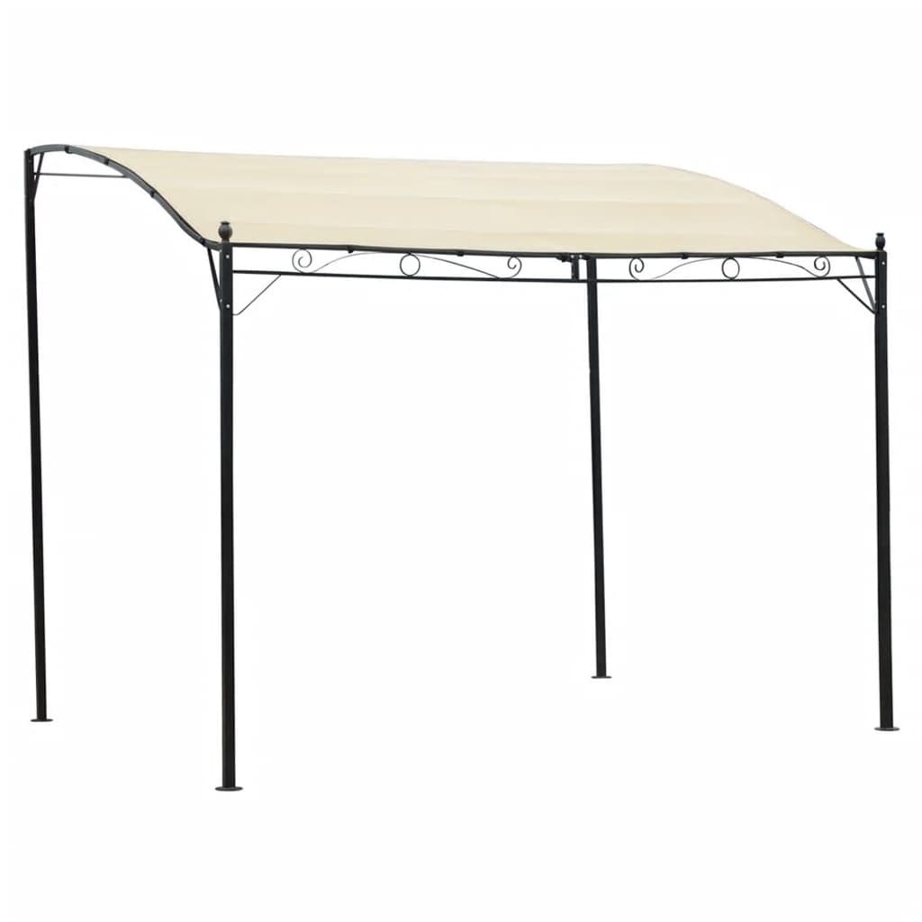 Pavilion din material textil vidaXL, Tesatura, 3 x 2.5 m Crem
