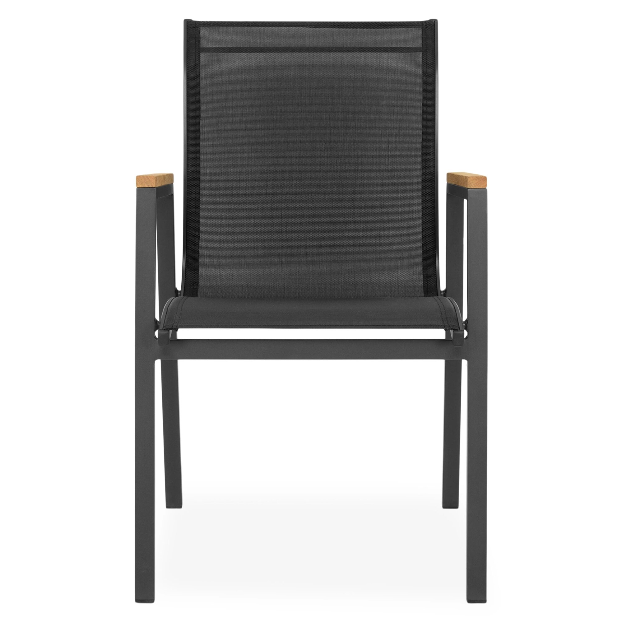 Scaun gradina/terasa Maison Mex STREAM L 62 l 53.5 H 88.5 negru