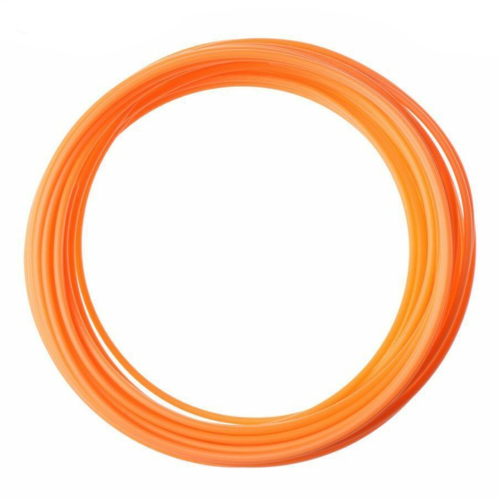 Филамент за 3D молив, Aziao Magic, Rainbow Joy, PLA 1,75 mm, Creativity Booster, Универсални консумативи, 4,5 m, оранжев