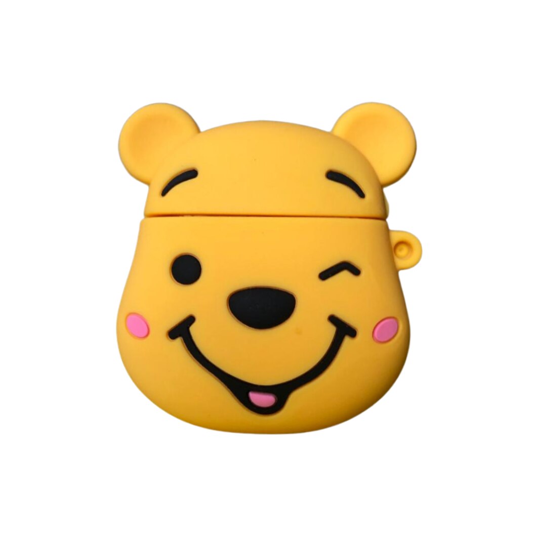 Husa Protectie Silicon Compatibila Cu Airpods 1/2, Winnie the Pooh