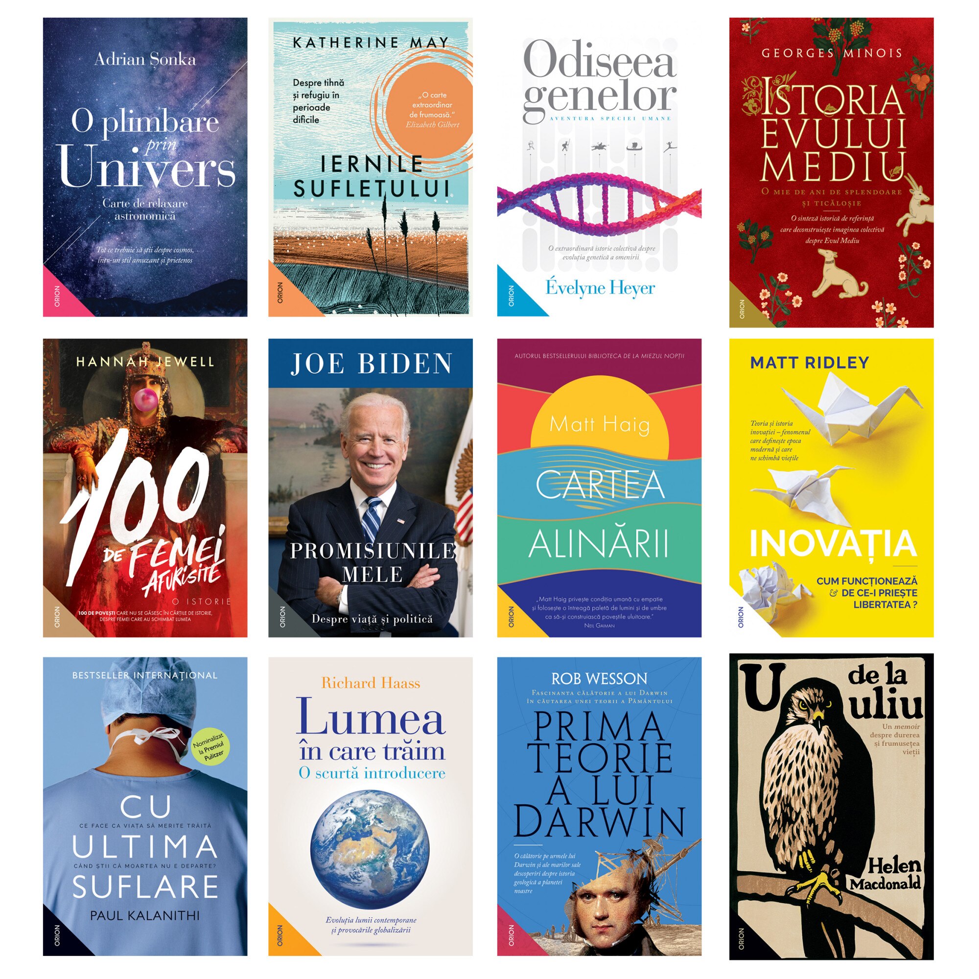 Pachet Orion 12 volume - colectie