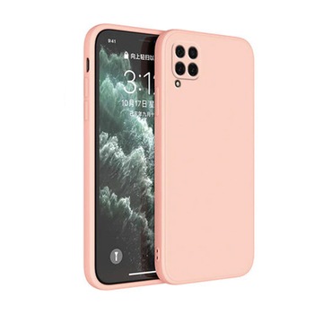 Husa protectie pentru Samsung Galaxy A22 4G, slim din silicon, cu interior de catifea si protectie camera, Nude, Joyshell Husa protectie pentru Samsung Galaxy A22 4G, slim din silicon, cu interior de catifea si protectie camera, Nude, Joyshell
