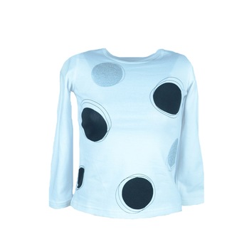 Bluza cu maneca lunga pentru fete Atut A-7359A1-104, Alb 104 CM Bluza cu maneca lunga pentru fete Atut A-7359A1-104, Alb 104 CM