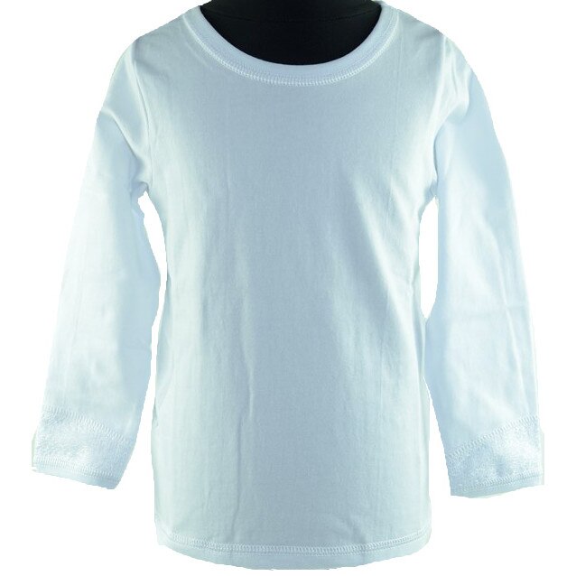 Bluza cu maneca lunga pentru fete Molly Molly 09-116, Alb 116 CM