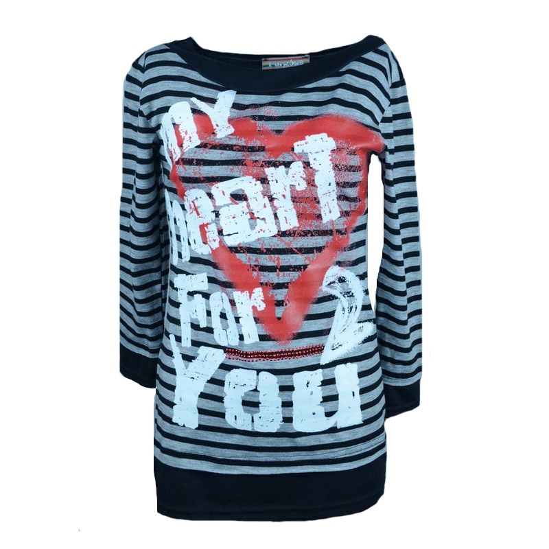 Bluza cu maneca lunga pentru fete Mini Junior BLZ3-N-128, Multicolor 128 CM