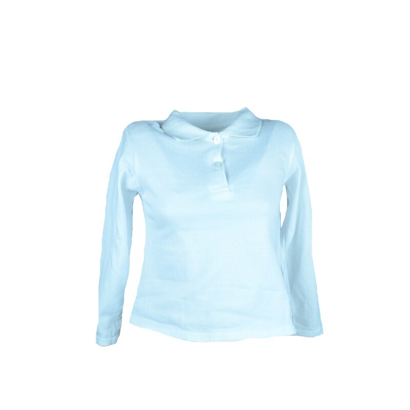 Bluza cu maneca lunga pentru baieti Mini Junior BLZ5-A-110, Alb 110 CM