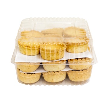 Set 25 Coji mini tarte, rotunde 44mm, Eurocas, 250 g Set 25 Coji mini tarte, rotunde 44mm, Eurocas, 250 g