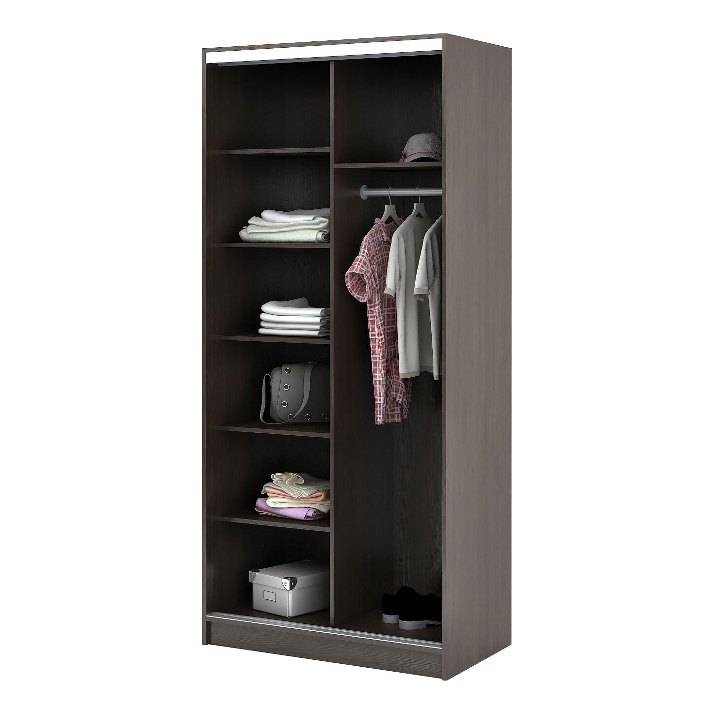 Dressing Alians, 100x60x220cm, Wenge