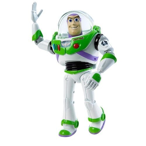 Jucarie Toy Story 3 Deluxe Action Buzz Lightyear Karate Chopping, 15 cm
