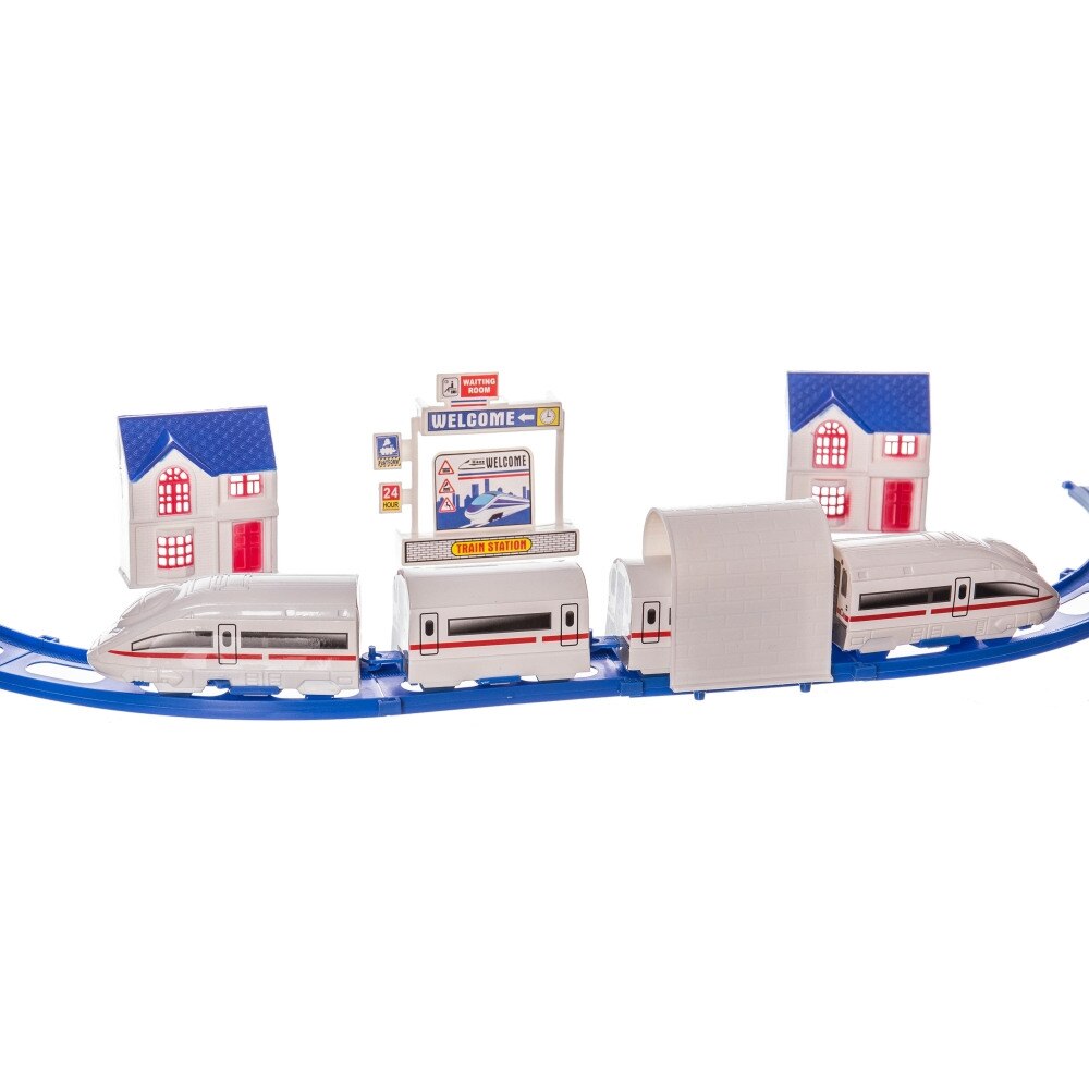 Set trenulet de mare viteza cu accesorii,164 cm