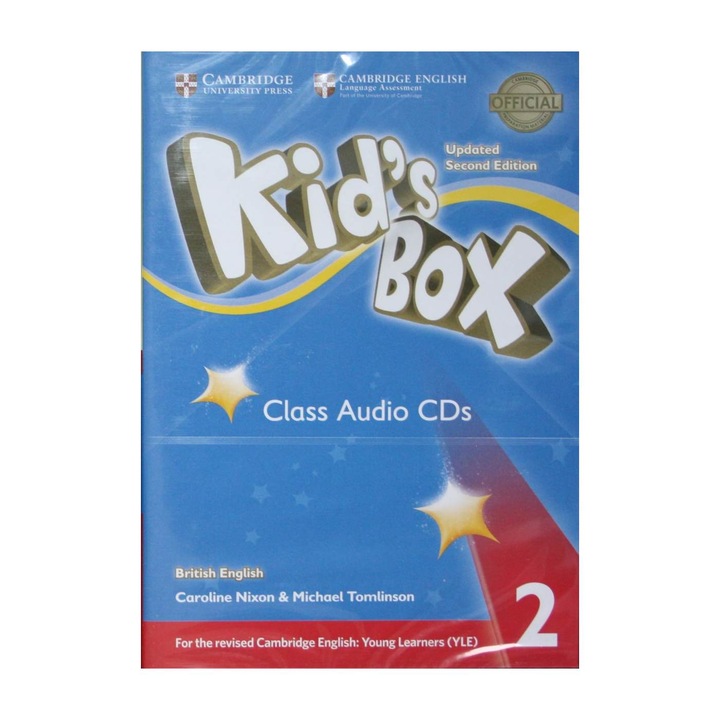 Kid's Box Level 2 Class Audio CD-k (4) brit angol második kiadás
