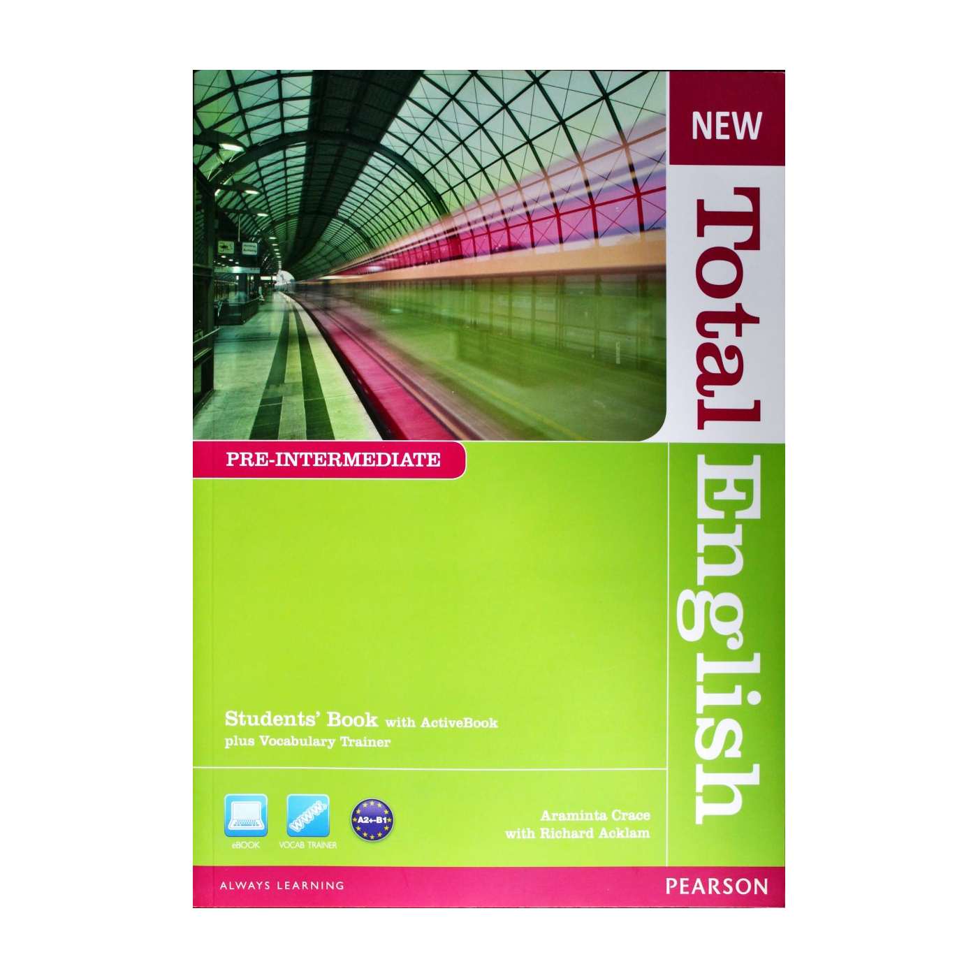 Carte - New Total English Pre-Intermediate Students' Book with Active ...