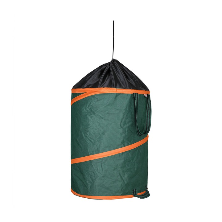 Set 3 Saci gradina, 85 litri, Verde-Portocaliu