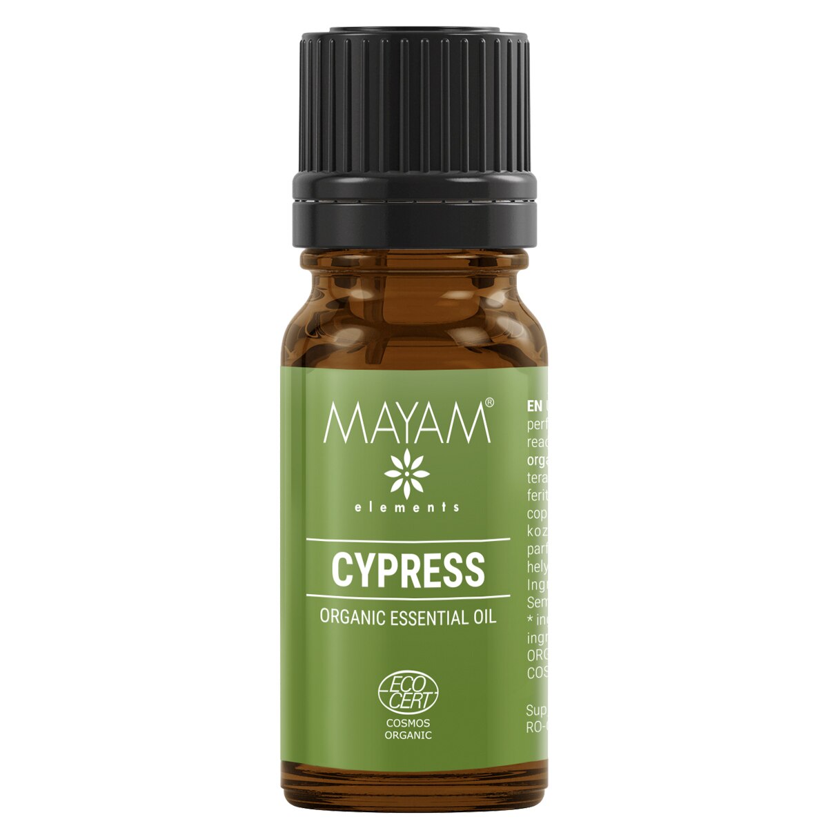 Ulei esential de Chiparos Bio, Ecocert / Cosmos, 10 ml, MAYAM
