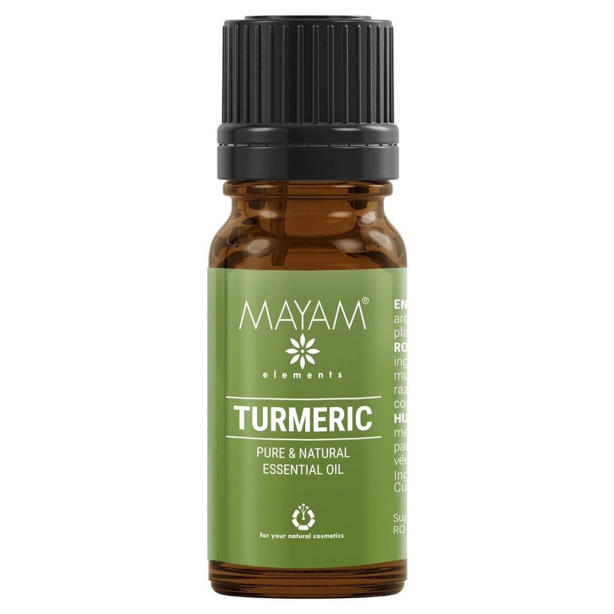 Ulei esential de Curcuma, 10 ml, MAYAM