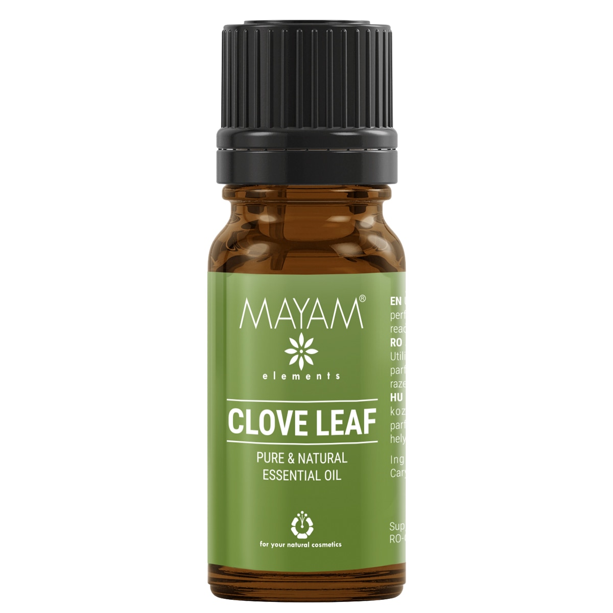 Ulei esential de Cuisoare frunze, 10 ml, MAYAM