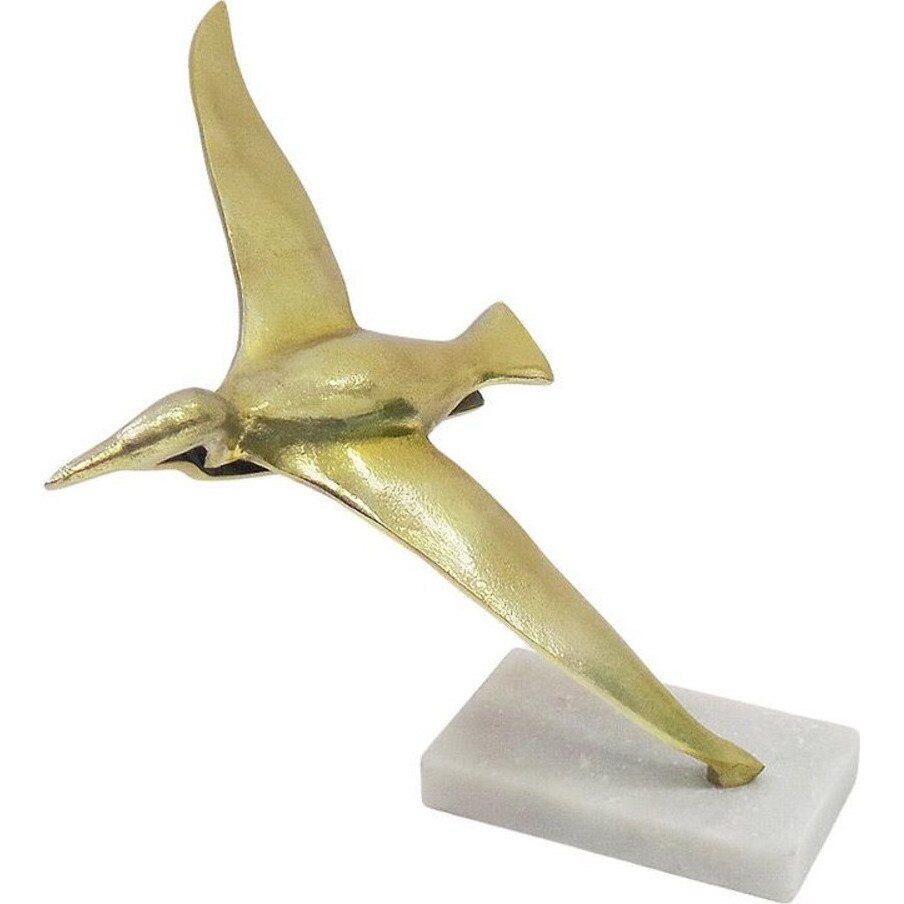 Decoratiune Golden Bird, Charisma, Metal, 22Χ31Χ32