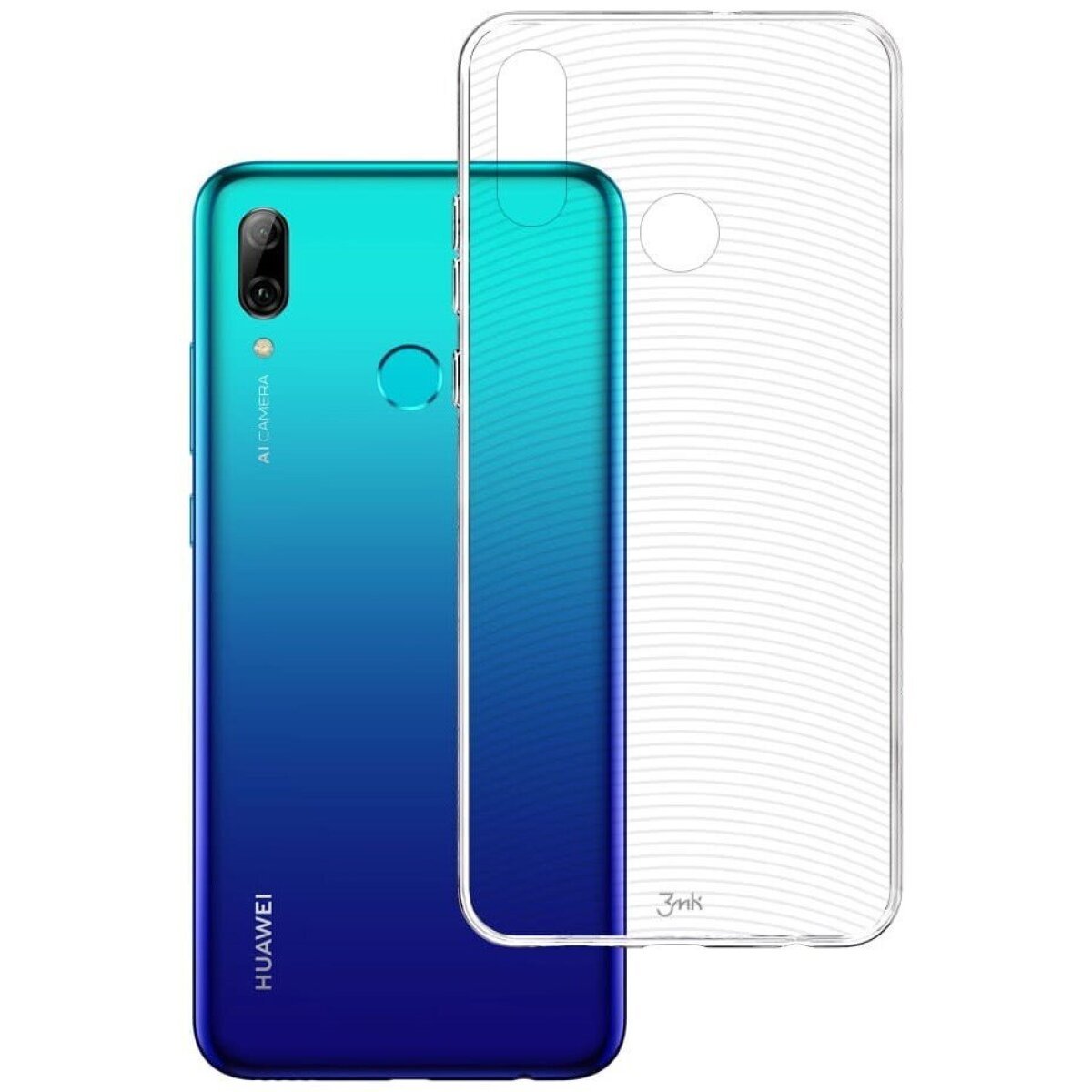 Husa Silicon Armor Transparenta 3MK pentru Huawei P Smart Plus 2019