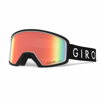 Ochelari ski Giro Blok, Black White/ Vivid Infrared, marime L, lentila S1 Ochelari ski Giro Blok, Black White/ Vivid Infrared, marime L, lentila S1