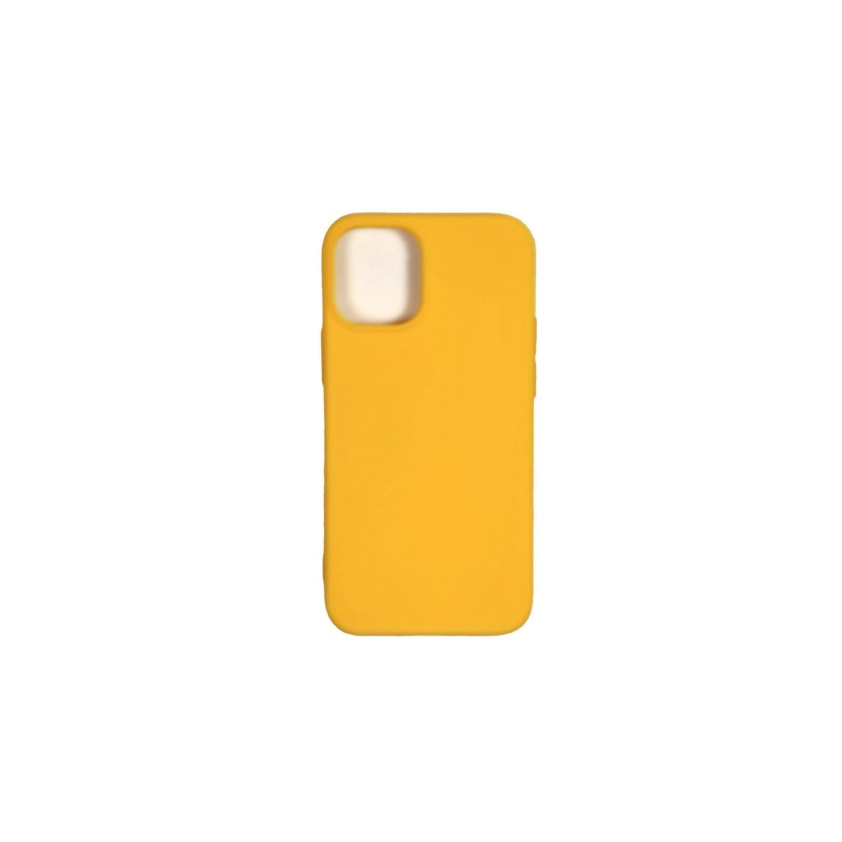 Husa din silicon soft pentru iPhone 12 Pro Max, carcasa spate, Galben