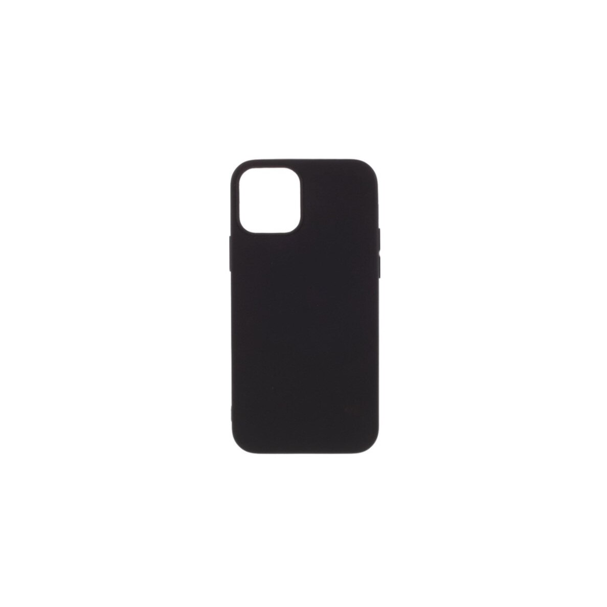 Husa din silicon soft pentru iPhone 12 Mini, carcasa spate, Negru