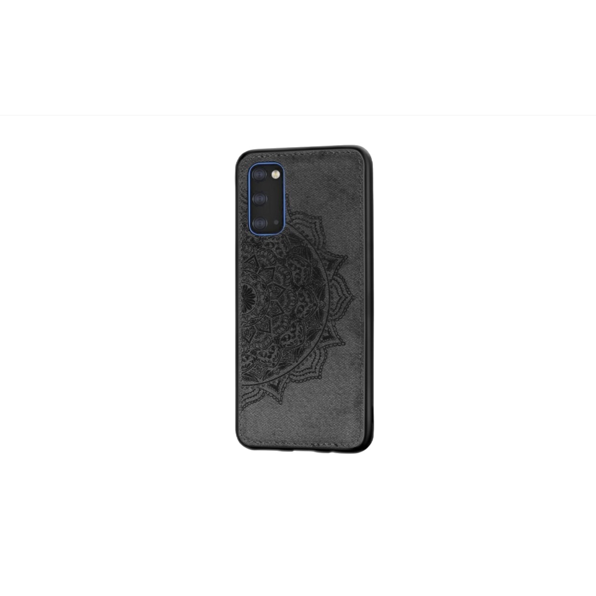 Husa pentru Samsung Galaxy S20 cu motive Mandala, Negru