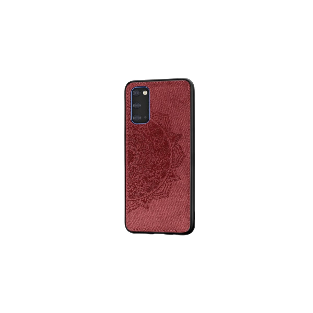 Husa pentru Samsung Galaxy S20 cu motive Mandala, Rosu