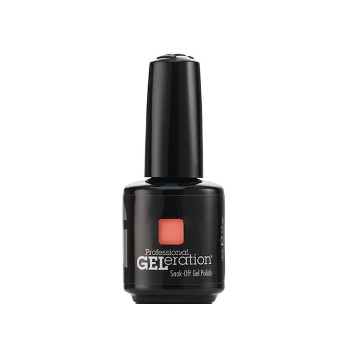 Lac de unghii semipermanent Jessica Geleration Colours Pucker Up, GEL-1014, 15ml