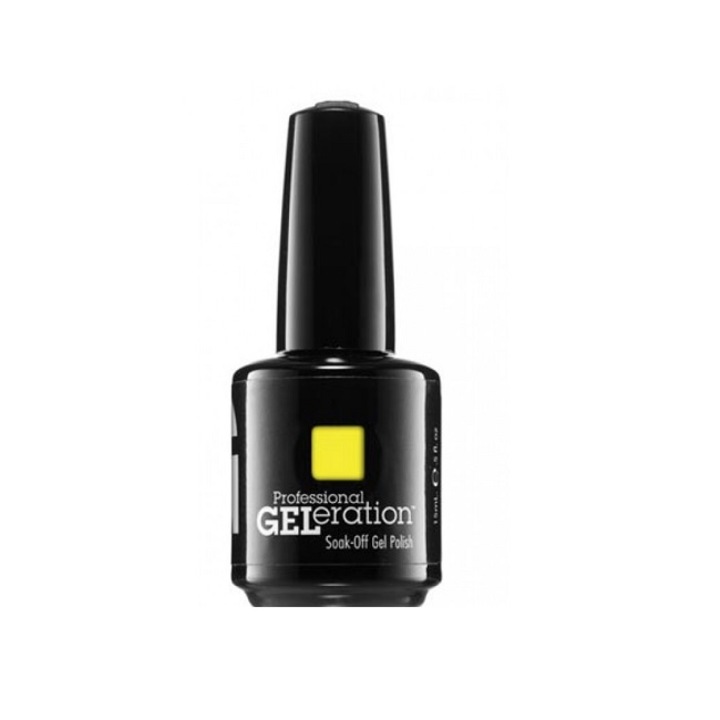 Lac de unghii semipermanent Jessica Geleration Colours Yellow Lightening, GEL-788, 15ml
