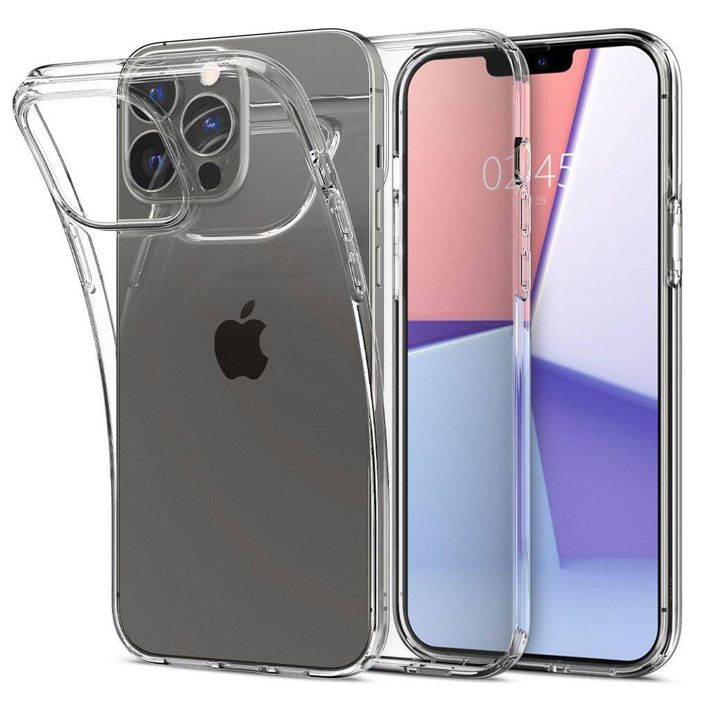 Husa pentru iPhone 13 Pro - Silicon transparent, gel, antisoc, 2mm - Gekko® Clear