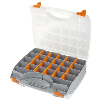 Organizator fata dubla, plastic, 325x280x85 mm, Stels Organizator fata dubla, plastic, 325x280x85 mm, Stels