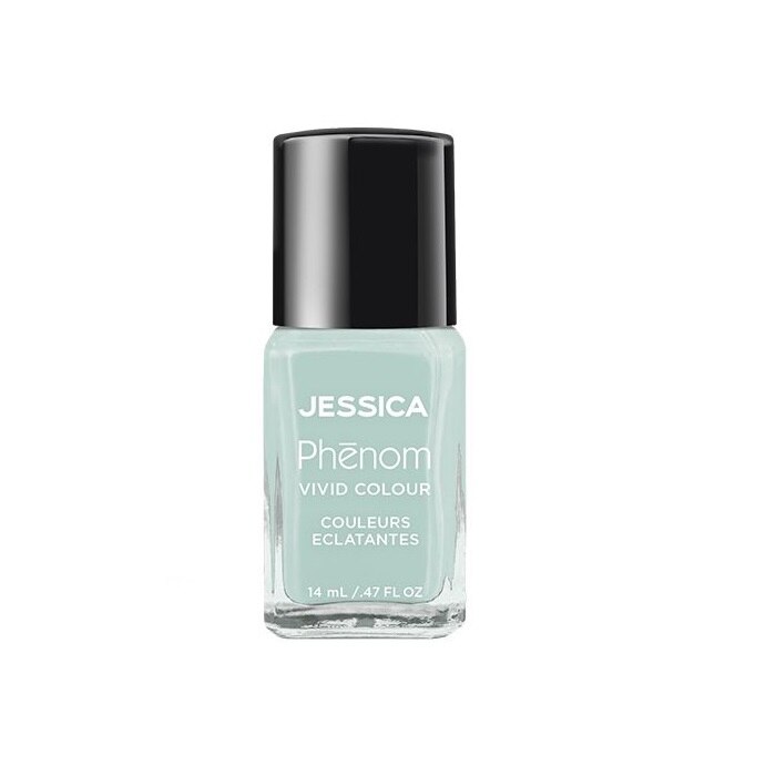 Lac de unghii Jessica Phenom Vivid Colour Celestial Blue, PHEN-041, 14ml