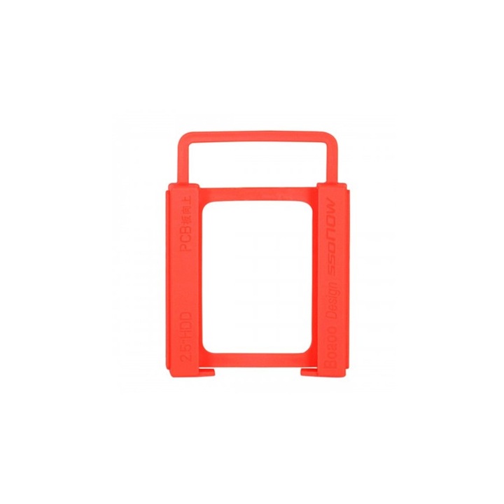 Адаптер за SSD, HDD, 2.5 инча към 3.5 инча, Червен
