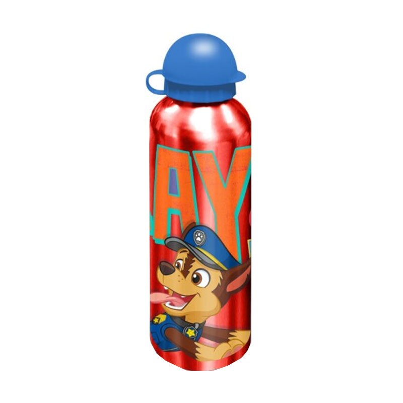 Sticla aluminiu Paw Patrol 500 ml, Pups Rosu