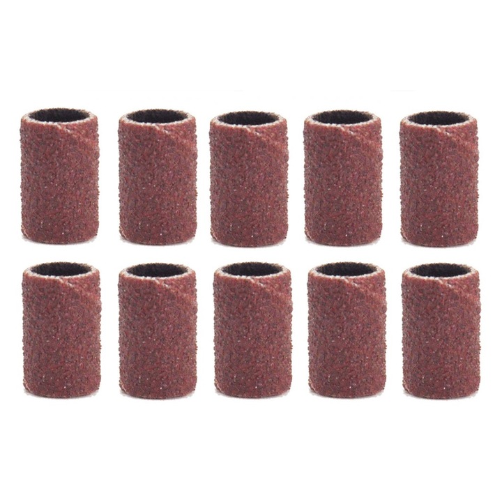 Set 10 inele smirghel cu granulatie 240 , Sela , duritate fina