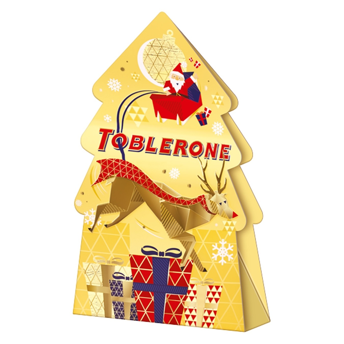 Pom de Craciun de ciocolata Toblerone 144g