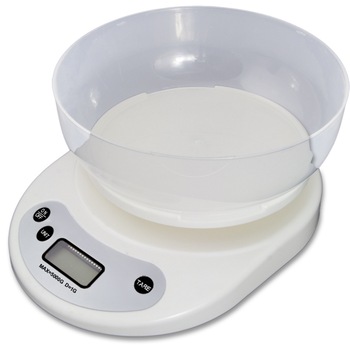 Cantar de Bucatarie cu Bol idealStore EasyProf, Precizie 1g, Functie Tara, Oprire Automata, Afisaj Clar, Greutate maxima 5Kg Cantar de Bucatarie cu Bol idealStore EasyProf, Precizie 1g, Functie Tara, Oprire Automata, Afisaj Clar, Greutate maxima 5Kg